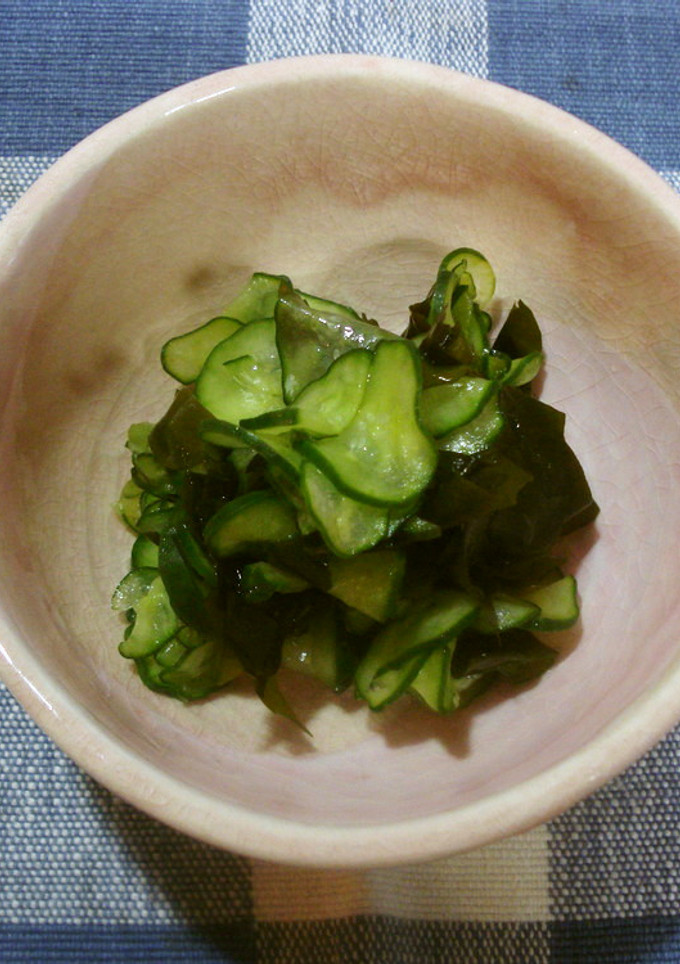 胡瓜とわかめの酢の物-レシピのメイン写真