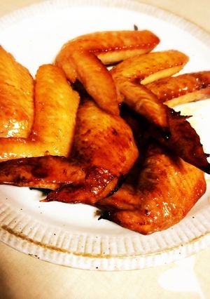 手羽先のにんにく照り焼き-レシピのメイン写真