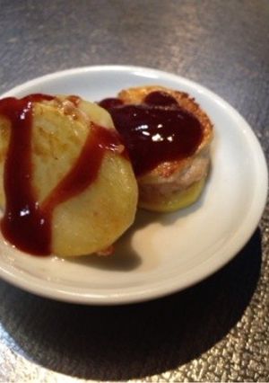 ジャガイモの肉挟み焼き-レシピのメイン写真