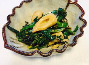 ささっと一品☆にら＆竹輪☆マヨ醤油炒め-レシピのメイン写真