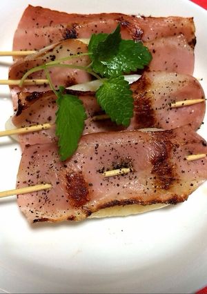 3分おつまみ 笹かまベーコン-レシピのメイン写真