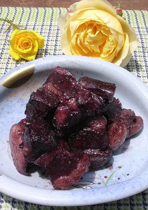 豚角のワイン煮-レシピのメイン写真