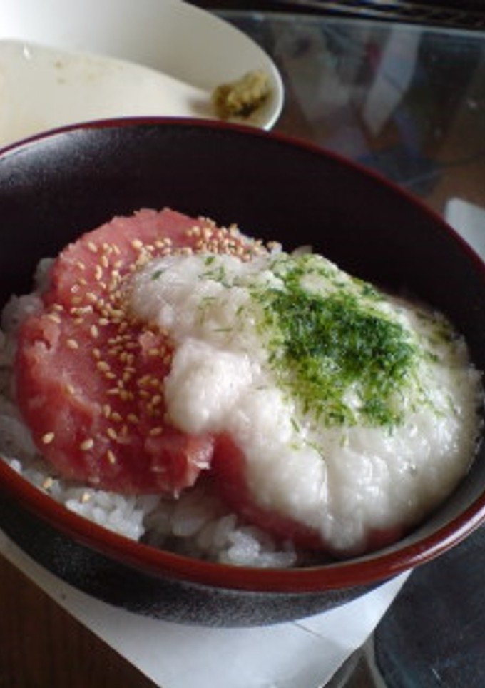 トロとろろ丼（ネギ抜き！）-レシピのメイン写真