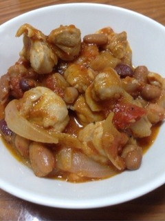 簡単!鶏肉のトマト煮-レシピのメイン写真