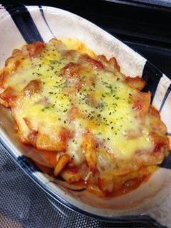 タケノコとお豆のトマト煮〜グラタン風〜-レシピのメイン写真