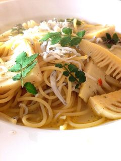 筍とシラスのペペロンチーノ-レシピのメイン写真