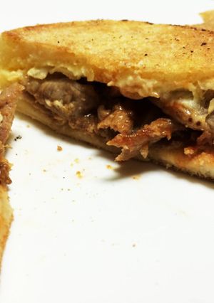 超簡単豚肉のチーズバーガー-レシピのメイン写真