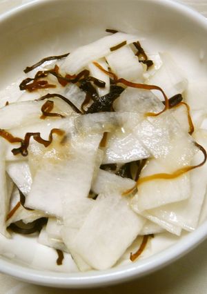 大根の塩昆布和え-レシピのメイン写真