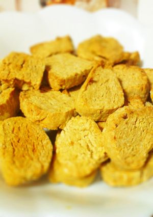 ヘルシー混ぜて焼くだけ大豆きなこクッキー-レシピのメイン写真
