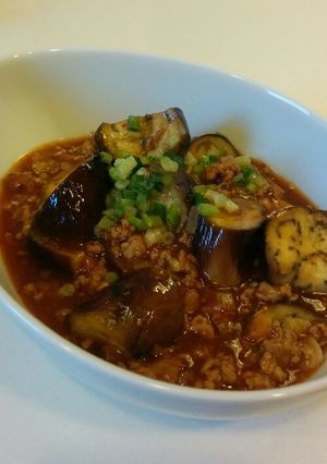 塩分控えめ♪麻婆茄子♪-レシピのメイン写真