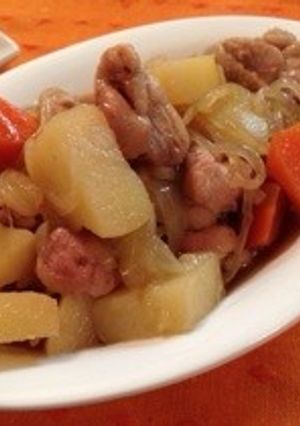 洋風鶏肉じゃが-レシピのメイン写真