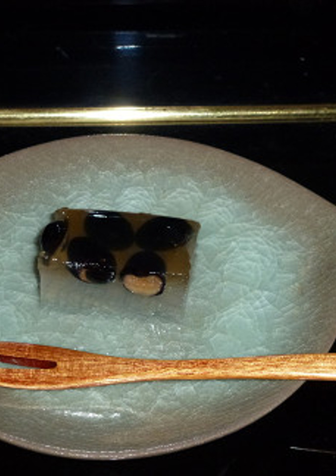 【 黒豆の水ようかん 】-レシピのメイン写真
