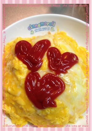 トロ〜り卵のオムライス-レシピのメイン写真