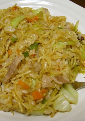 そば飯-レシピのメイン写真