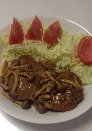 パパでも出来る☆簡単煮込みハンバーグ☆-レシピのメイン写真