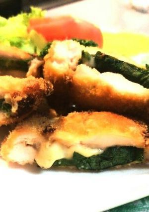 お弁当に鶏ささみの味噌チーズ挟みフライ-レシピのメイン写真
