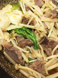 砂肝とレタスの煮物-レシピのメイン写真