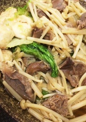 砂肝とレタスの煮物-レシピのメイン写真