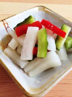 お弁当に!作り置き野菜のピクルス-レシピのメイン写真