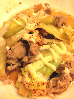豚肉とキャベツ炒め(青じそ風味)-レシピのメイン写真
