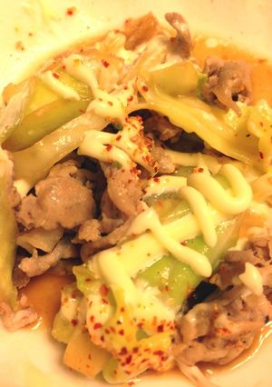 豚肉とキャベツ炒め（青じそ風味）-レシピのメイン写真