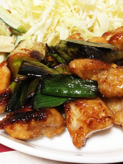 鶏胸肉と長ネギの照り焼き-レシピのメイン写真