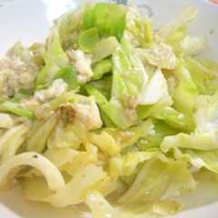 รูปของ キャベツの白和え☆ラー油でスパイシー☆
