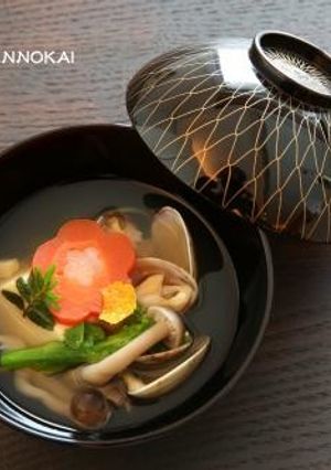 貝汁で料亭のすまし汁-レシピのメイン写真