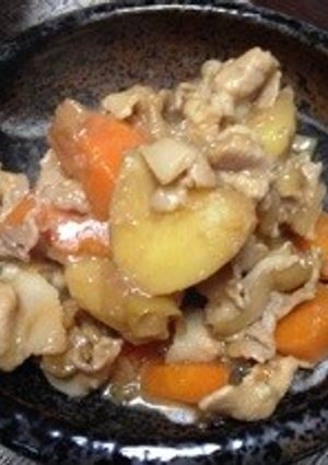 味噌バター肉じゃが-レシピのメイン写真