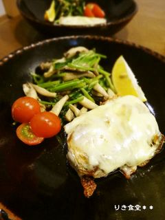 ほうれん草ときのこのソテー-レシピのメイン写真