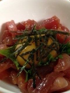 マグロユッケ♪-レシピのメイン写真