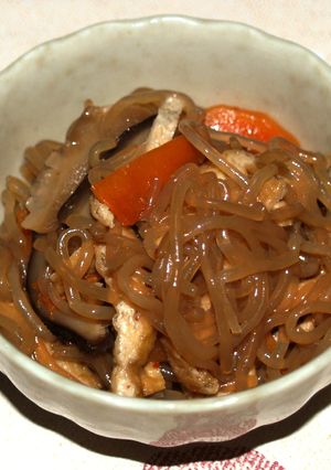 【時間要らずの簡単料理】白滝の金平-レシピのメイン写真