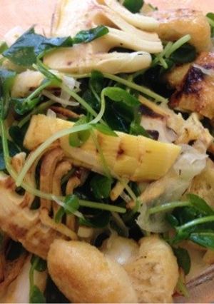 焼き筍のわさびドレサラダ-レシピのメイン写真