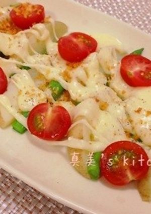 チーズドレッシングのホットサラダ-レシピのメイン写真