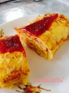 卵焼き オムレツ-レシピのメイン写真