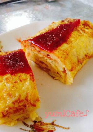 卵焼き オムレツ-レシピのメイン写真