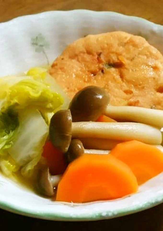 白菜としめじ・がんもどきの煮物♪-レシピのメイン写真