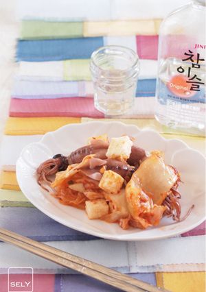 ホタルイカのキムチ和え-レシピのメイン写真