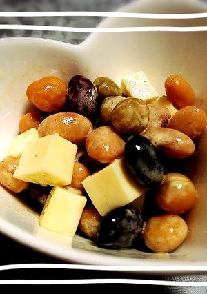 ミックスビーンズのチーズサラダ-レシピのメイン写真