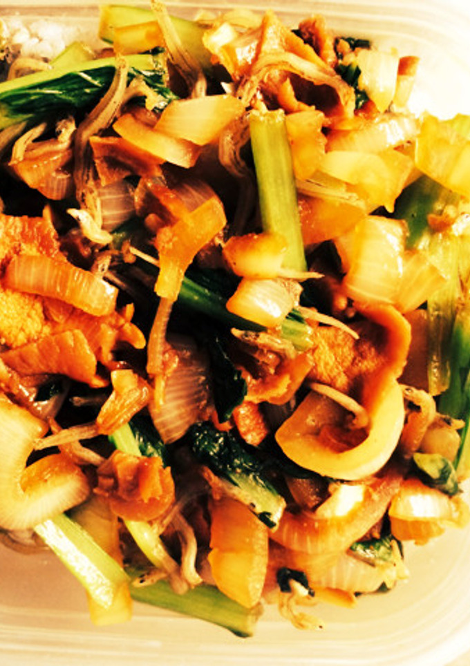 10分くらいで作るほうれん草と麩の炒め物-レシピのメイン写真