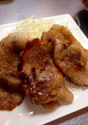 ジューシーな豚ロース生姜焼き-レシピのメイン写真