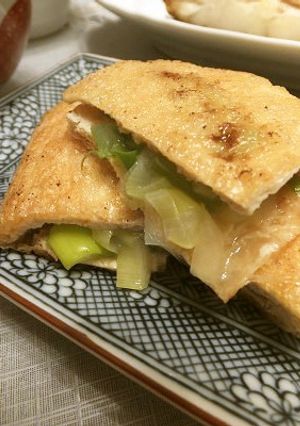 油揚げのネギバター-レシピのメイン写真