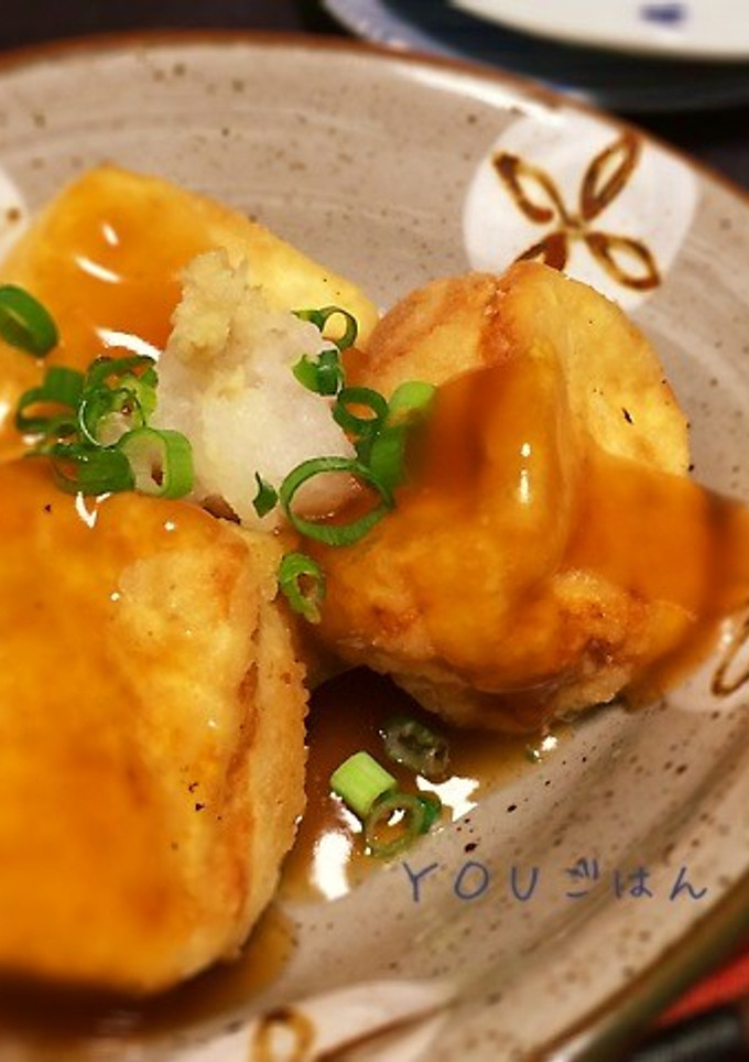 簡単すぎる♡とろ～り揚げだし豆腐-レシピのメイン写真