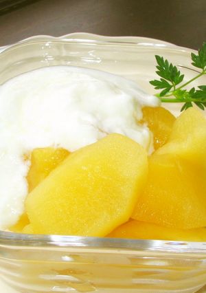 りんごのコンポート風　レンジで簡単-レシピのメイン写真