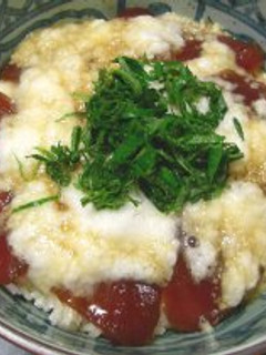 マグロづけ山かけ丼-レシピのメイン写真