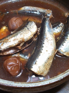 圧力鍋でいわしの梅煮-レシピのメイン写真