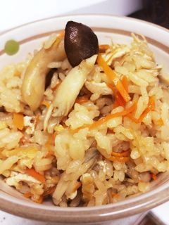 ☆絶品☆ごま油香るきのこの炊き込みご飯♪-レシピのメイン写真