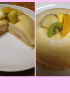 ホットケーキミックスで簡単ミルクレープ-レシピのメイン写真