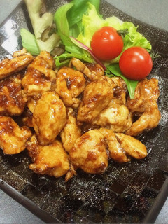 【ワイン】チキンソテー・バルサミコソース-レシピのメイン写真