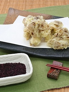 まいたけ天ぷら 赤しそ風味 つけ塩タイプ-レシピのメイン写真